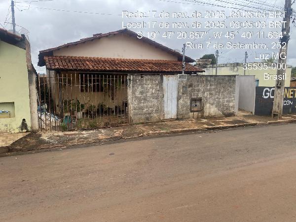 Casa - Venda, NOVO ORIENTE, LUZ, MG