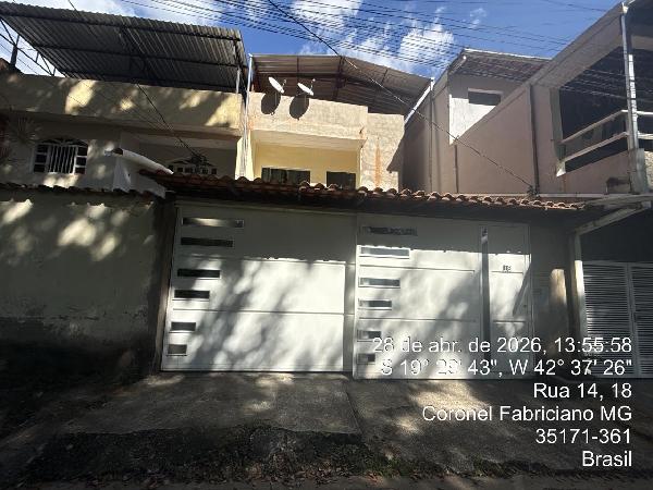 Casa - Venda, Sylvio Pereira I, CORONEL FABRICIANO, MG